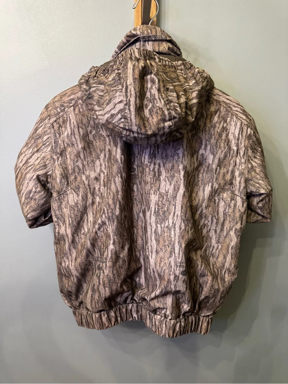 Drake Kids' Mossy Oak Bottomland Camo Puffer Jacket - Brown & Green